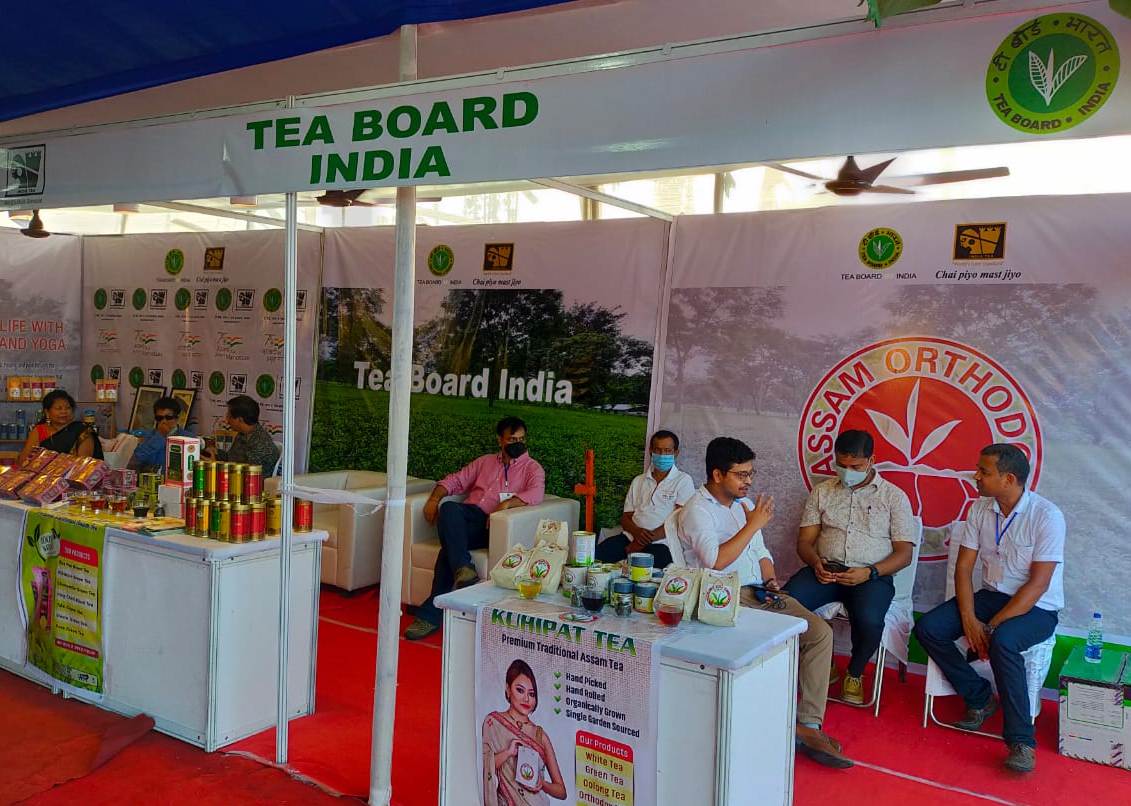 Tea Board India pavilion at at “Vanijya Utsav”, Guwahati, 21/09/2021